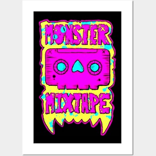 Monster Mixtape Posters and Art